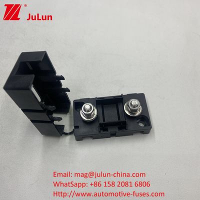 ANS-H 1-Way Midi Fuse Holder ANS-8 20A 50A 80A 100A 150A 175A 200A Piastra di sicurezza Base Carrier Fuse Box Bolt Type Fuse Holder per applicazioni pesanti