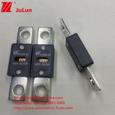 EV320-5C 500A 70VDC SINOFUSE GB/T31465.5-2015 Fuse portatile certificato per caricabatterie per veicoli elettrici con fusibile a corrente continua per la protezione EV HEV