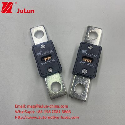 EV320-5C 300A 70VDC Fusibili per lame automobilistiche con distanza di buco di 51 mm e modalità di installazione del bullone M8
