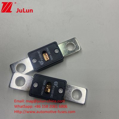Fusibili per lame automobilistiche EV320-3X-150A 70VDC Bolt M8 Modalità di installazione per automobili auto