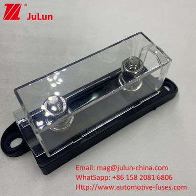 32V pannello impermeabile montato ANM bullone sul portatore di fusibile blocco M8 Base spessa Chiara copertura PC per auto veicoli barca
