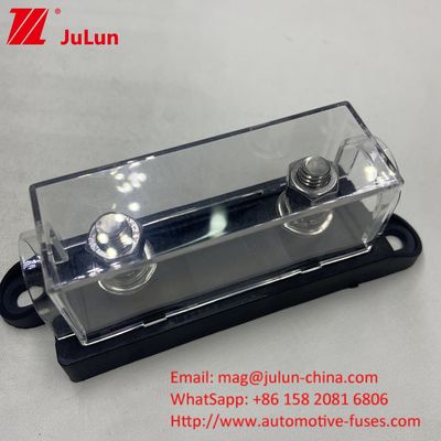 Fusibili mini-ANL/MIDI porta-fusibili in linea con copertura e puntini a bullone 10pcs