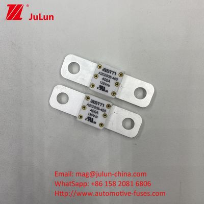 Protezione da cortocircuito da fusibile per batterie per autoveicoli in ceramica e metallo 350A 125VDC