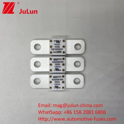 Fuse della batteria per auto ASTM 50.8 Distanza tra 2 fori 200A 125VDC 20KA
