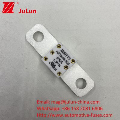 350A 125VDC Fuse della batteria per auto Piccole dimensioni Alta corrente nominale ASTM Protezione da cortocircuito
