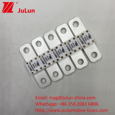 ASTM 400A 125VDC Fusibili ceramici metallici per batterie per automobili per l'industria automobilistica 68*17.7*12mm