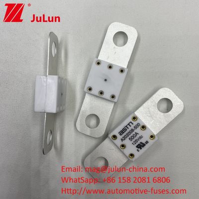 Ev Fuse ceramico A202008 250A 125VDC Adaptore di caricabatterie Compatibile per autoveicoli A202008 125VDC 100A 125A 150A 200A 250A 300A 400A 500A