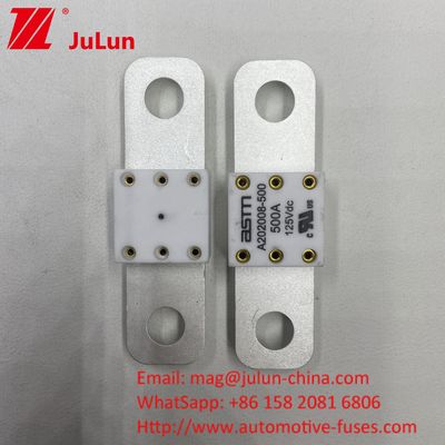 500A Auto A202008 125VDC Portatile EV caricabatterie fusibile 100A 125A 150A 200A 250A 300A 400A 500A