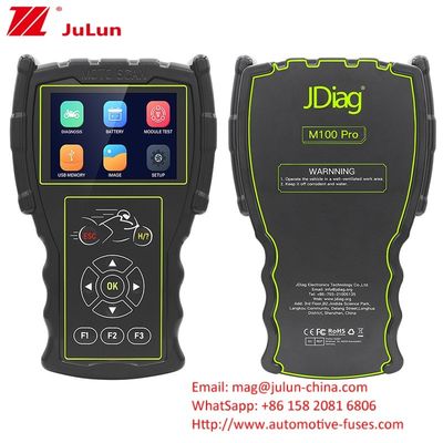 JDiag M100 Pro Moto Scanner ecu motore rivelatore OBD strumento di diagnosi dei guasti