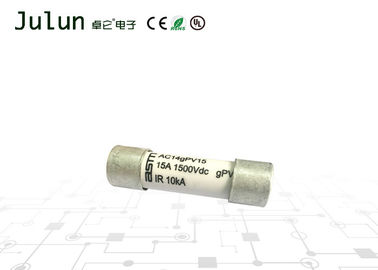fusibile ad alta tensione di CC 1500V di 14x51mm per le applicazioni solari di protezione fotovoltaica
