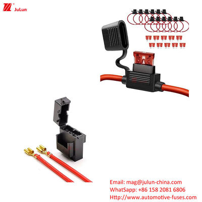 Tensione massima 72VDC Portatore di fusibile per auto impermeabile resistente alle alte temperature