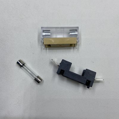 Installazione di schede PCB 6*30mm 250VDC Nero Blu Oro Trasparente Portatore di fusibili per auto