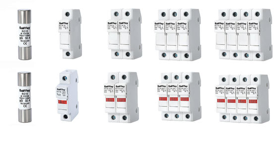 RS15 GG32A 500VDC 100KA Fusibili per automobili in ceramica 10*38mm Tenitore IEV60269