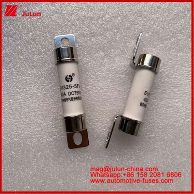 Fuse tubolare EV325-5FL 40A 750VDC per veicoli elettrici con installazione di fulmini di 15*51mm e costante di tempo 2±0.5ms