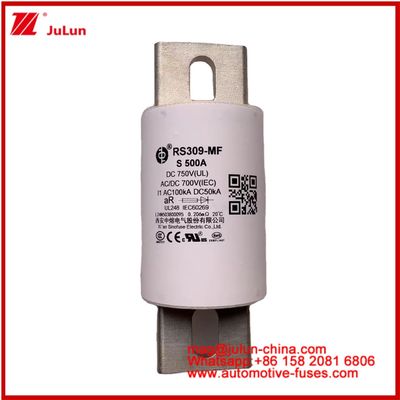 Veicolo elettrico 500A 750VDC Potenza motrice 800A RS309-MF S Strada Tubulare Seramica Immagazzinamento di energia e sistemi di alimentazione Caricabatterie Cavi Dispositivi e attrezzature automobilistici 50KA