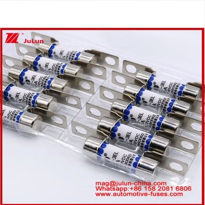 EV322-3EL 16A 700VDC Fuse Tubulare Ceramica Piccole dimensioni Alta rottura Sistema di trazione del veicolo elettrico Conversione di potenza Immagazzinamento di energia Caricabatterie di bordo