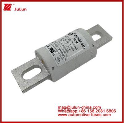 250A 500VAC Ev Fuse RS309-MD-200KA 500VDC 50KA AR Caremic DC Performance Tubulare Automobile Bolt Stud-mount