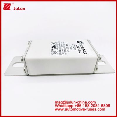 125A DC1000V 50KA AR Caremic Tubular RSZ307-000 Fuse L2N Per la protezione EV/HEV In Automobile Bolt Stud-mount Design