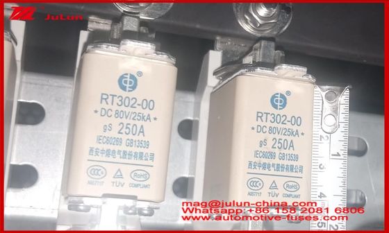 Blade Caremic Fusibili per auto RT302-00 250A DC80 25KA GG Monte automobilistico