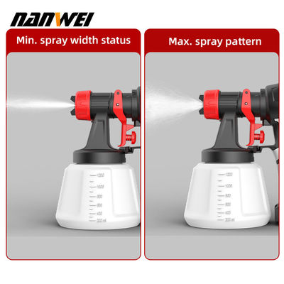 Popular High Spray Air Spray 700ml Pressure Paint Gun Cordless Portable Electric 1.5mm 1.0mm Diy Grade Battery Powered Ristrutturare Ricostruire Casa Giardino