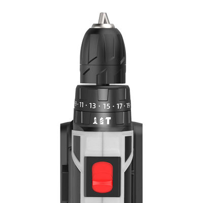 Batteria al litio Perforazione senza fili Strumenti elettrici Perforazioni a impatto di potenza portatili Perforazioni di supporto Peso singolo 3 kg Velocità massima 1350RPM/MIN