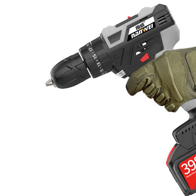 Batteria al litio Perforazione senza fili Strumenti elettrici Perforazioni a impatto di potenza portatili Perforazioni di supporto Peso singolo 3 kg Velocità massima 1350RPM/MIN