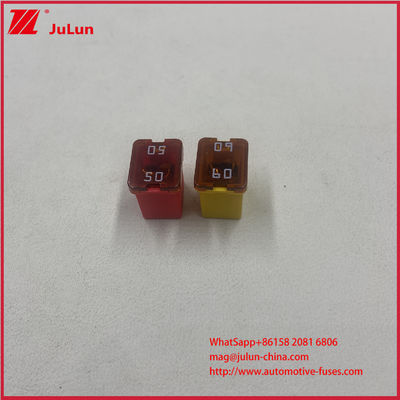 PC Cover 30A PA66SBFC-JT Fuse Cartridge Pacific Low-Aperage Plug-In Type Fuse J Case Slow Blow Auto Fuse DC32V Car Marine RV Automotive Circuit Breakers