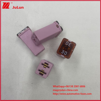 PC Cover 30A PA66SBFC-JT Fuse Cartridge Pacific Low-Aperage Plug-In Type Fuse J Case Slow Blow Auto Fuse DC32V Car Marine RV Automotive Circuit Breakers