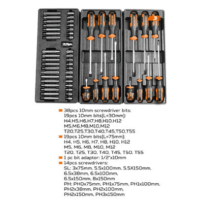 Cassetta Attrezzi Versatile Set Utensili Hardware 163pz Utensili