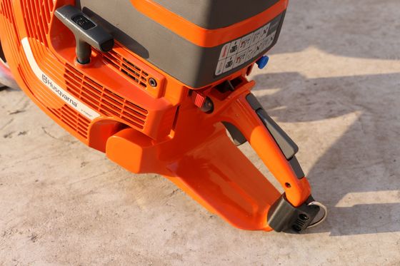 Tagliatrice per calcestruzzo di soccorso senza polvere per strade in cemento AC 1270, sega per calcestruzzo di soccorso da 16 pollici