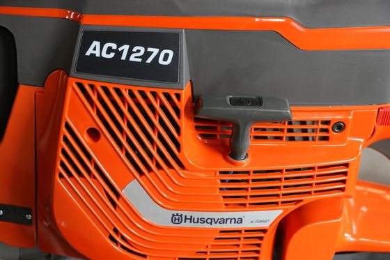 Tagliatrice per calcestruzzo di soccorso senza polvere per strade in cemento AC 1270, sega per calcestruzzo di soccorso da 16 pollici