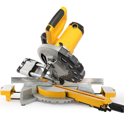 Serratura per la lavorazione del legno attrezzi 2400W Miter scivolo composto 10 pollici Miter taglio 255mm Per artigiani fai-da-te