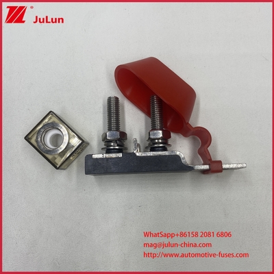 Portafusibile per auto MRBF Kit blocco fusibili terminale singolo perno 5/16" (M8) Fusibile per batteria compatto per uso nautico
