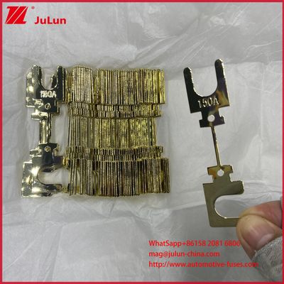 Fusibile per auto di tipo piatto in lega di rame e zinco ANH ANL, fusibile automatico a bullone, fusibile ANS da 32 V, fusibili automobilistici da 20A 30A 40A 50A 60A 70A 80A 100A 125A 150A 175A 200A 32VDC, fusibile ANS per AUTO