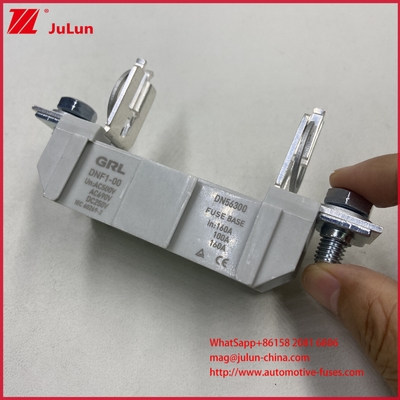 NT000 FUSE AR ad alta rottura 500V/690V Fuse a collegamento di fusione di porcellana ceramica 80A connessione di rame a bassa tensione Fusibili NH000