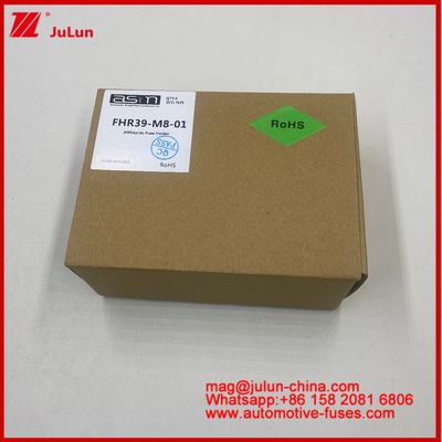 FHR39-M8-01 250ACeramica M8 elettrica A201001 400A 125VDC fusibile per veicoli versatile per lo stoccaggio delle batterie nello stoccaggio dell'energia dei veicoli elettrici