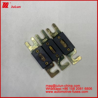 Auto-Blade Fuses 20A-500A Rated Current 2P Bolt Fuse Holder ANS ANL High Current 200A 58VDC Ceramic Bolt Fuse Block Box Car Fuse Holder for Bolt-on Midi Fuse