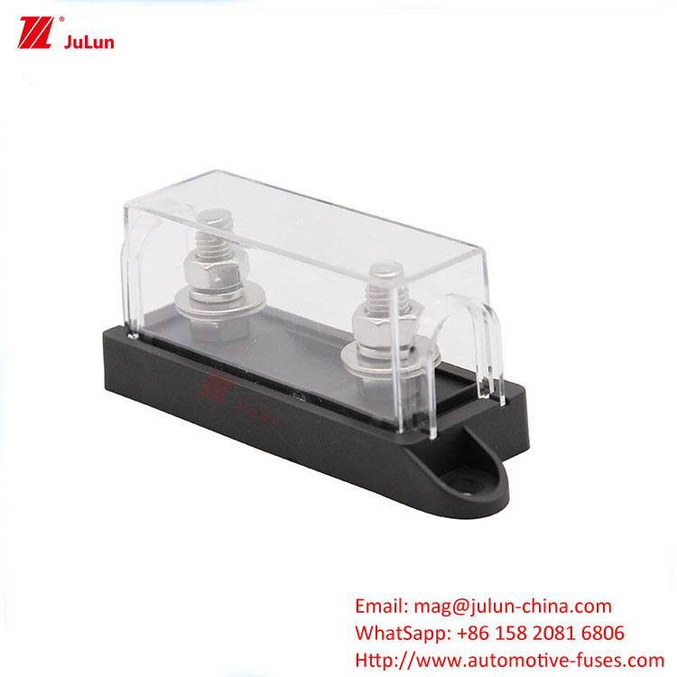 Rosso nero con copertura MEGA Medium Plug Seat ANM-H 150A High Power Car Safety Box