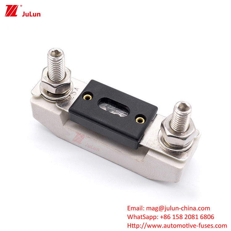 ANS/MIDI Piccolo portatore di fusibile a motore barca reset manuale interruttore di circuito No reset automatico