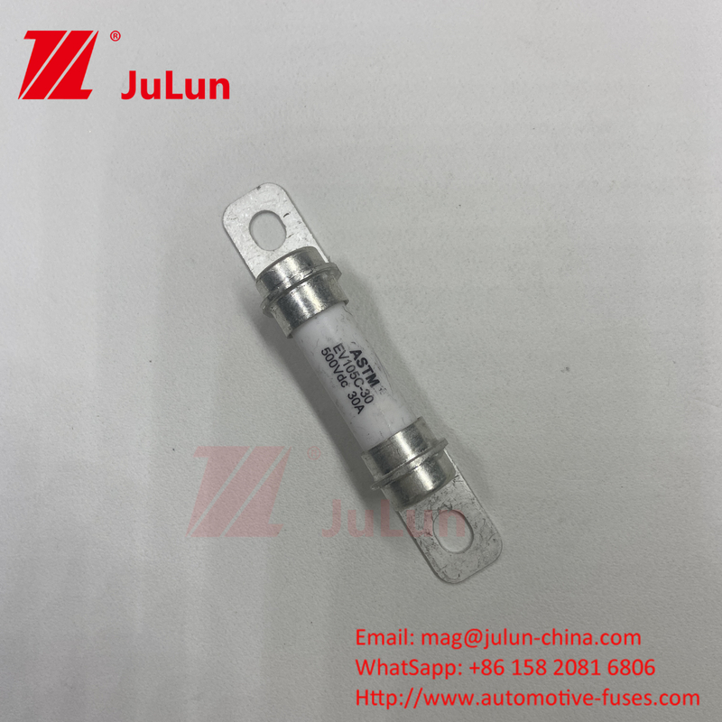 5A 10A 30A 50A 30A 500DV Sistema di forza per veicoli elettrici puri Fuse per veicoli ibridi