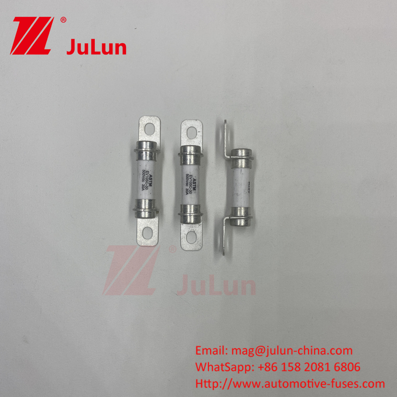 Veicolo elettrico puro 5A 10A 15A 20A 30A Sistema di forza Veicolo elettrico ibrido Fuse 500VDC