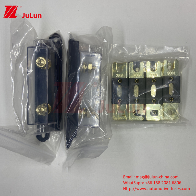 0298 Serie Fusibile tipo pin 0298125 Portatore di fusibile per auto trasparente resistenza ad alte collisioni