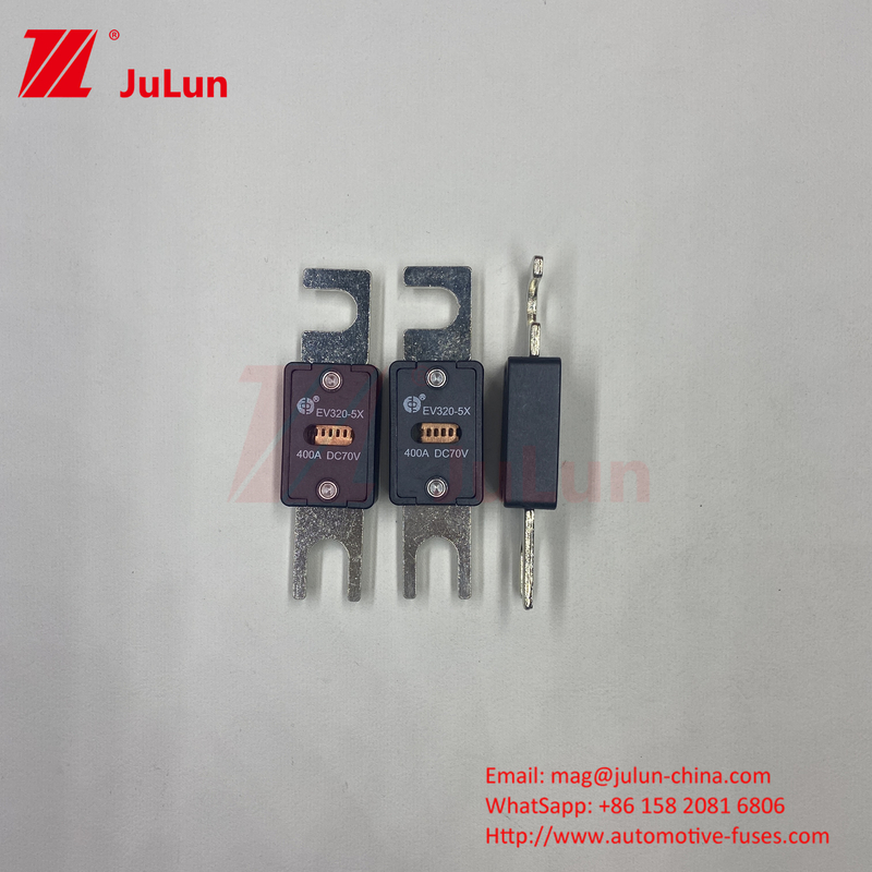 SINOFUSE Bolt M8 EV320-5X-100A per auto resistente agli urti con tubo di sabbia in rame ceramico argento quarzo