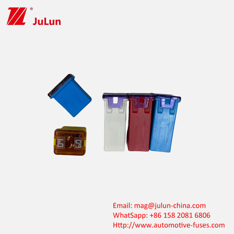 Littel Automobile Square Fuse 32V 58V SBFC J FLF N 0495 0895 Fusibile a lama EV per ricarica auto elettrica 20-60A