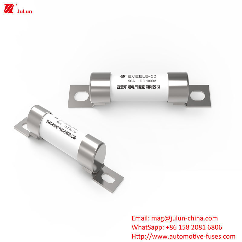 EVEELB 1000V 10A-50A tubo rotondo avvitato tipo fusibile Automobile