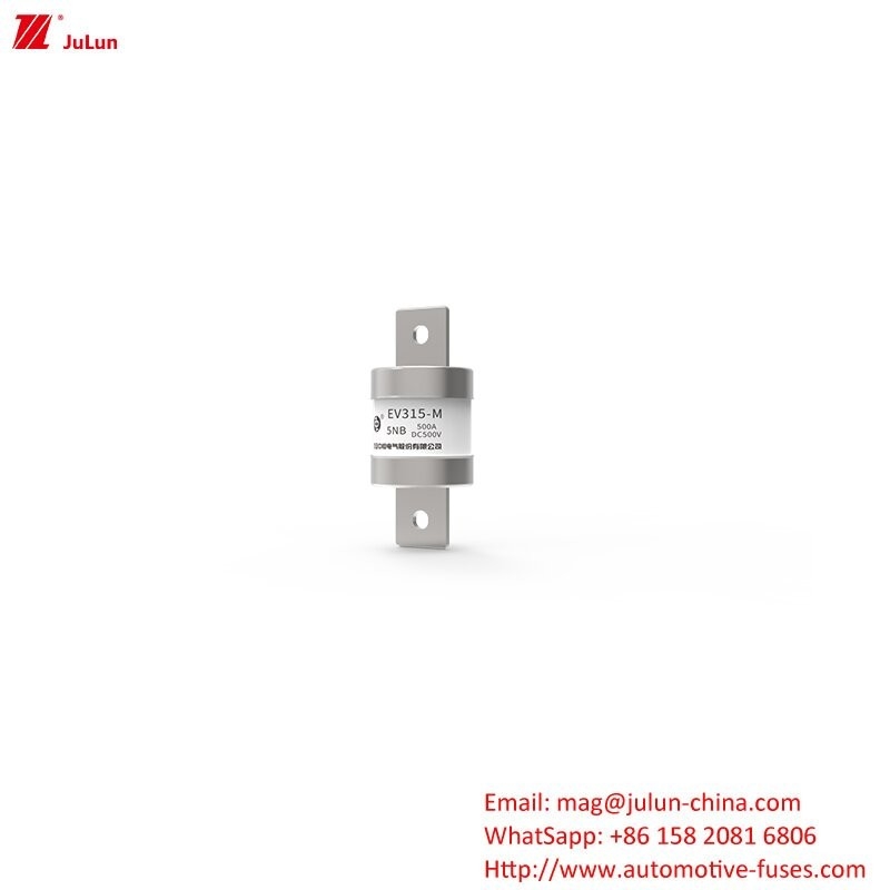 Adattatore di caricabatterie per veicoli elettrici compatibile con fusibile DC500V a tubo rotondo
