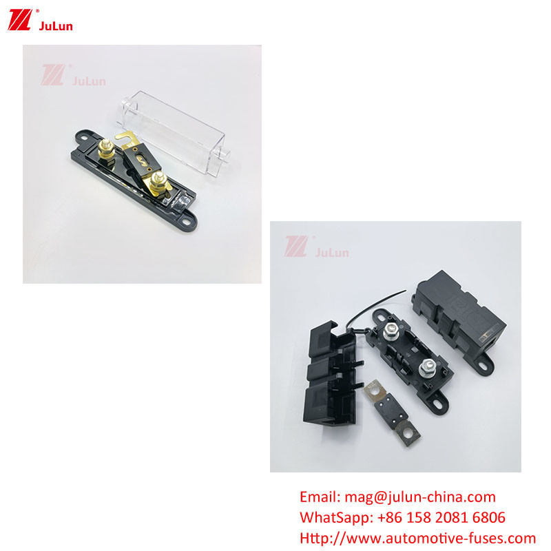 Protezione del circuito elettronico automatico per imbarcazioni interruttore di circuito manuale di ripristino 30A-500A32V tenitore di fusibile automatico