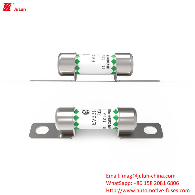 Fusibile per auto a tubo rotondo DC850V 30A-50A Caricabatterie EV portatili con protezione EV321-3EL
