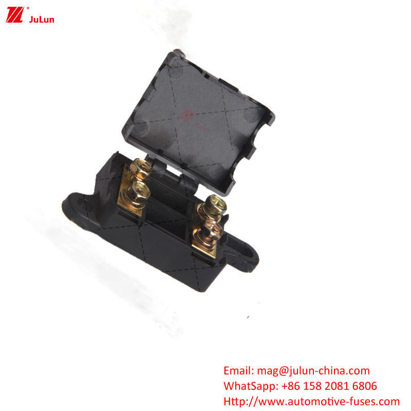 Connessione di base di presa di fusibile per autoveicoli 30A-500A 32V Un polo Due poli con guscio di plastica