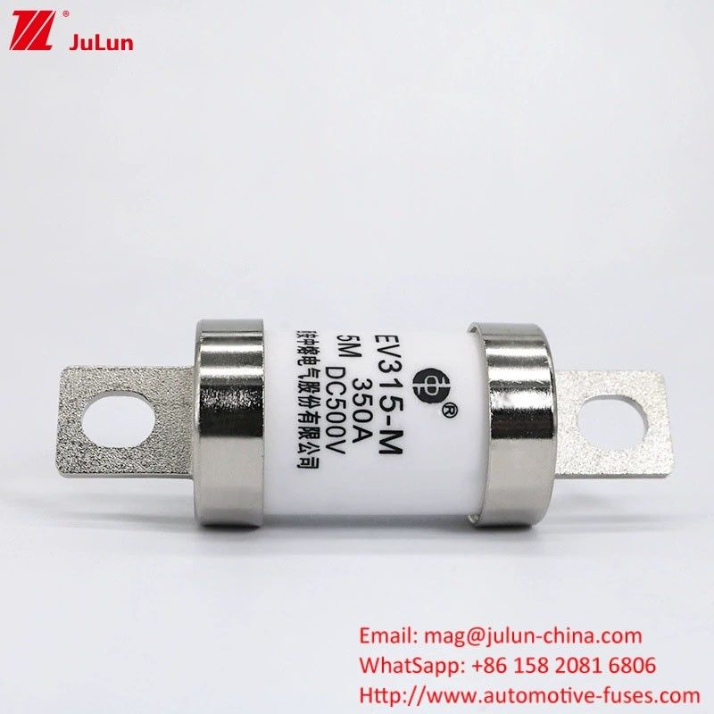 EV315-M-5M-150A 250A 300A 400A 500VDC Protezione dei fusibili dei veicoli elettrici EV Tensione nominale Dc 500V 20KA